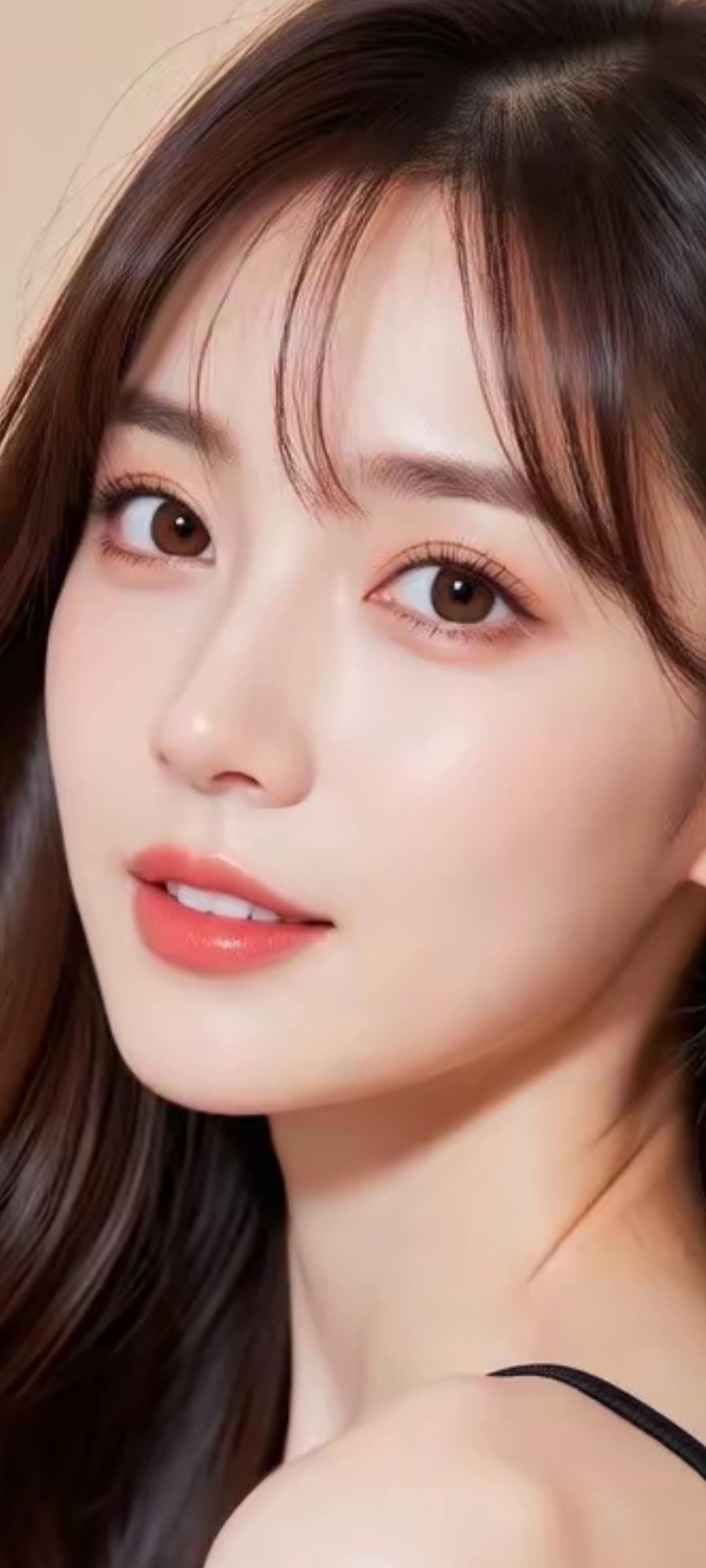 甜美可人的邻家女孩，温柔笑颜，清新自然！🌸💕