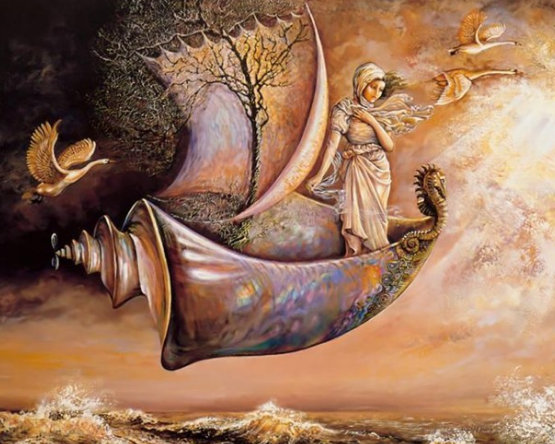 做一个女人要做得像一副画，不要做一件衣裳，被男人试完了又试，却没人买。 