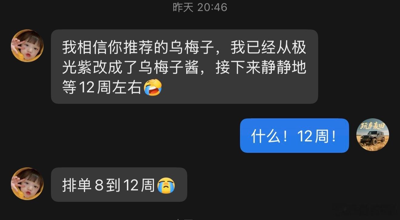 这位小姐姐原本定了小鹏MONA L03的极光紫，也很喜欢乌梅子酱这个颜色，但是所