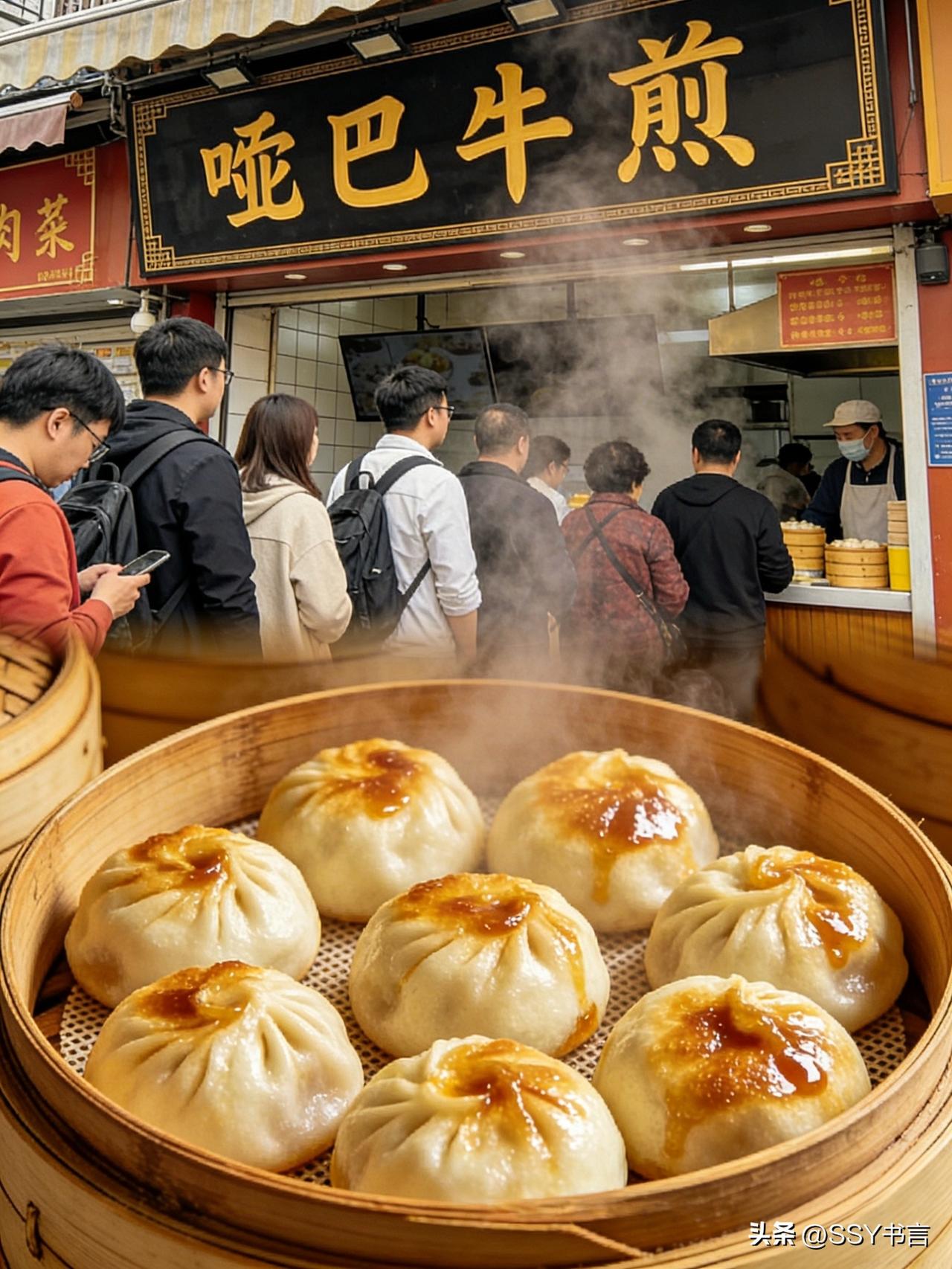 《哑巴生煎：咬一口爆汁的老苏州味道》

哑巴生煎是苏州人刻在骨子里的记忆，皮薄底