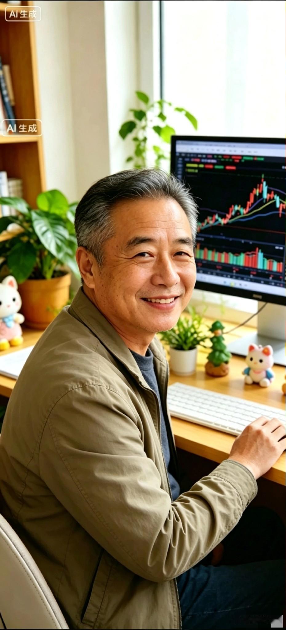 股神老王评今日大盘

下午收盘，小区凉亭里又准时响起了老王的嗓音。

“今天这大