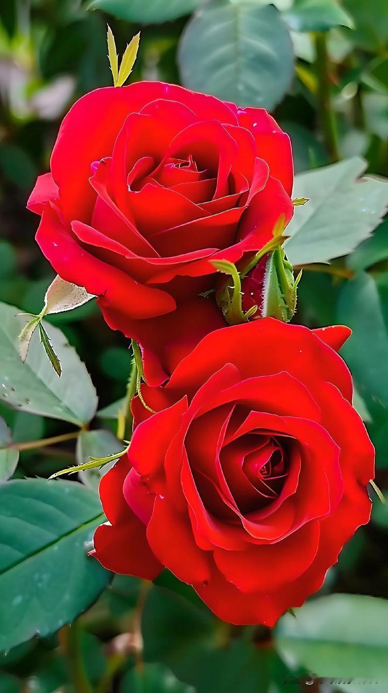 花开花落花满天,你最爱什么花?我最喜欢还是那诱人的花红玖瑰。