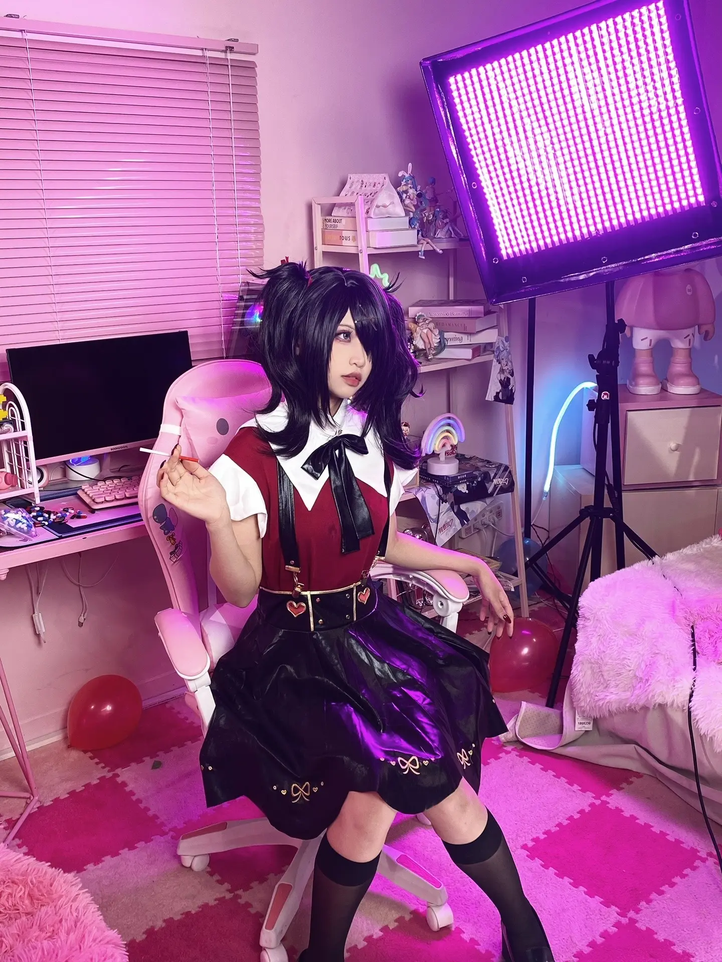 主播女孩重度依赖