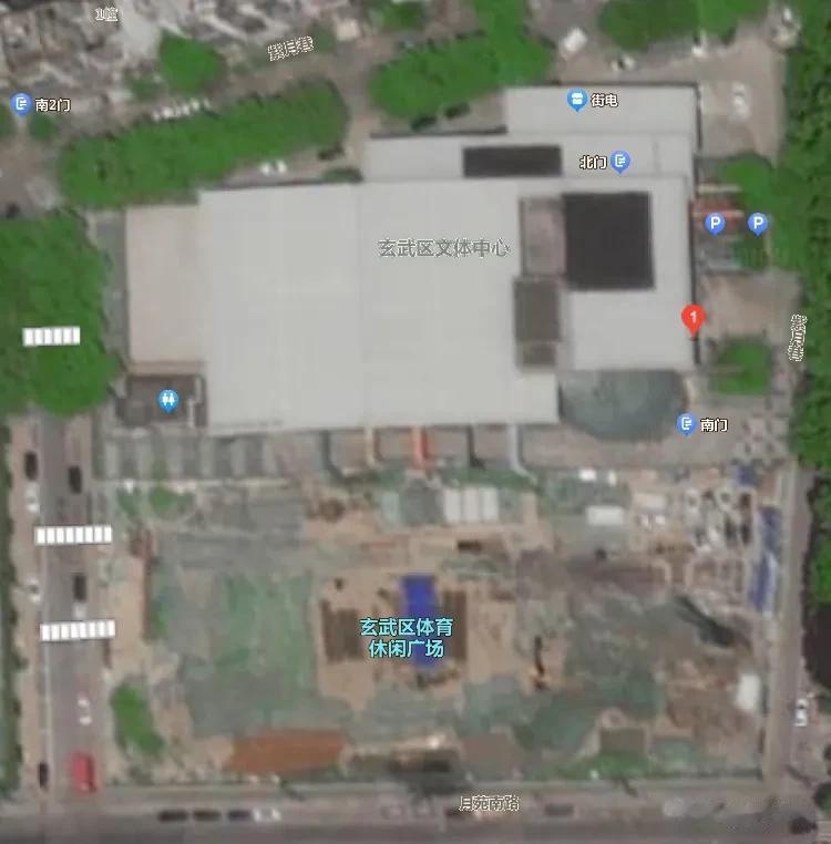 南京主城区各大体育场馆一览如图