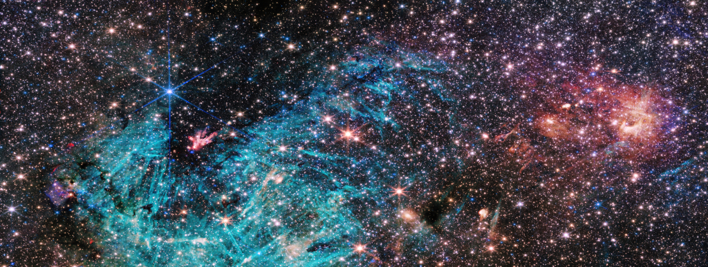 #每天一天文图# NASA的詹姆斯·韦伯太空望远镜的最新图像以前所未有的细节展示
