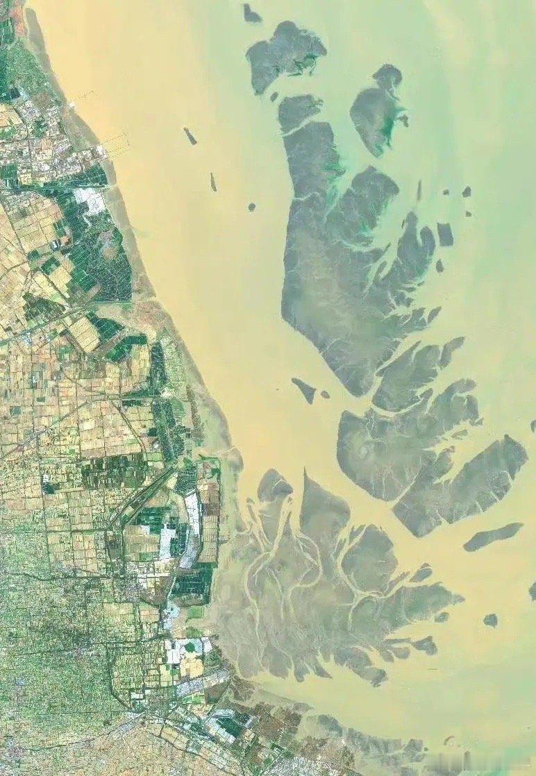 江苏外海的这片沙洲，迟早要变成陆地吧！ ​​​