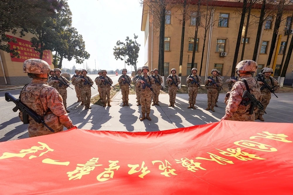 巩固部队模范红星警一连（亮剑东南） 