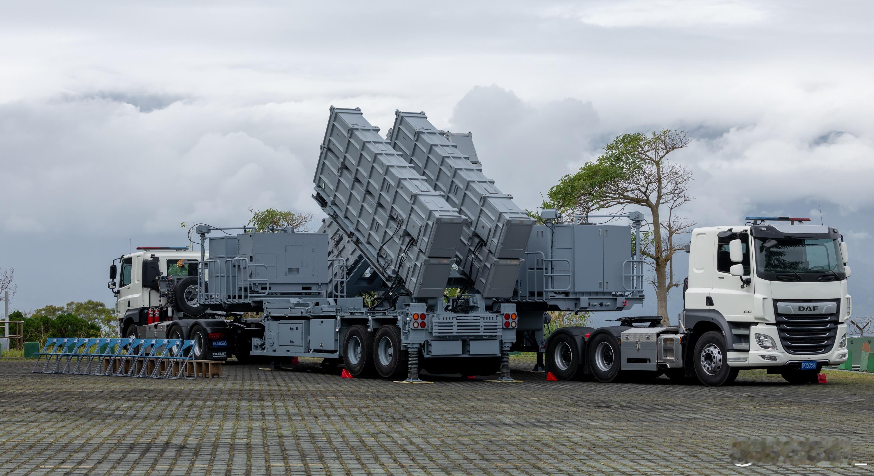 台军的雄二E岸舰导弹台海局势