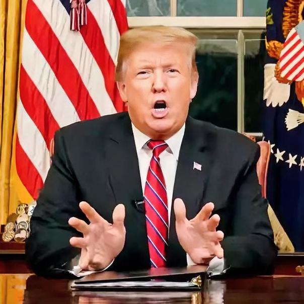 特朗普此言一出，瞬间把美国民众整不会了

近日，针对自己的民调支持率降至任内新低