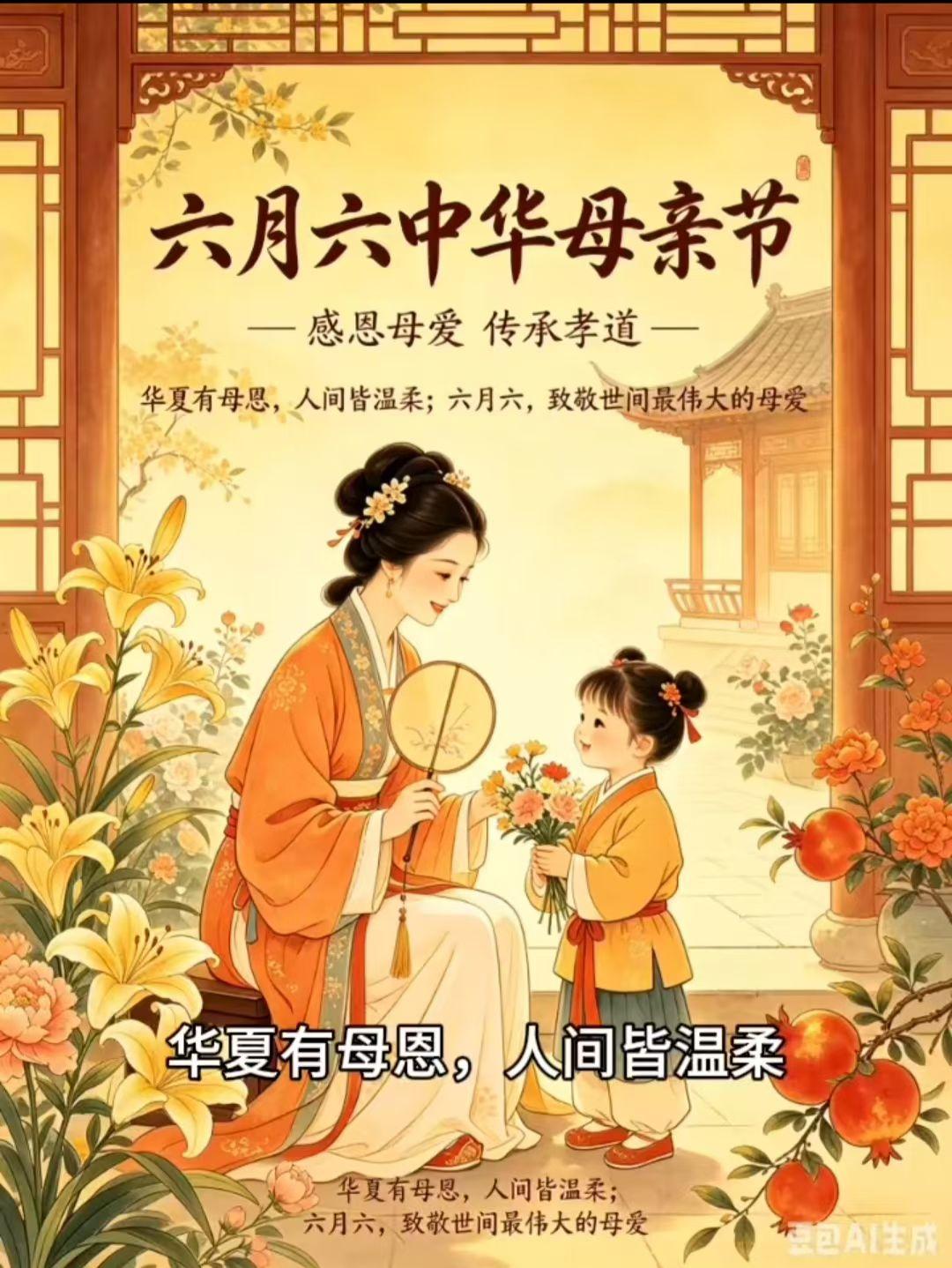 六月六，中华母亲节
烟火寻常，岁岁念亲恩！