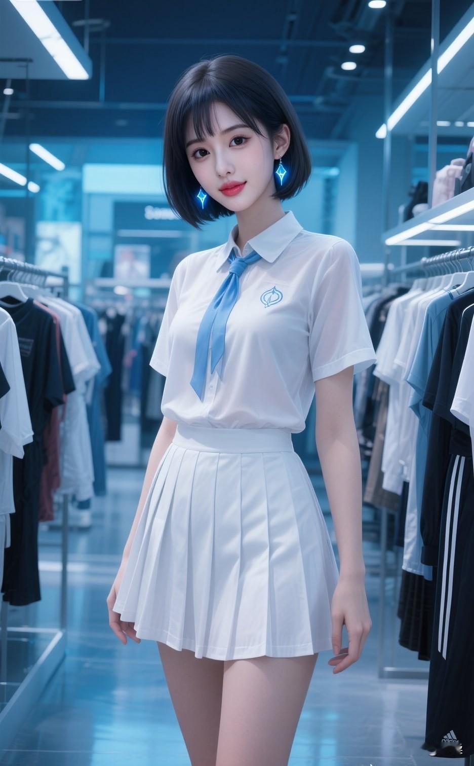 青春洋溢的校园风穿搭，清新动人！💙👗