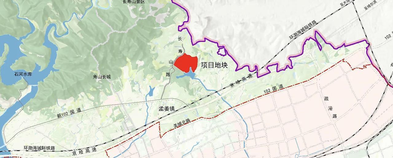 号外！秦皇岛这里有新规划~
秦皇岛自然资源和规划局发布山海关区长寿山路东侧用地详