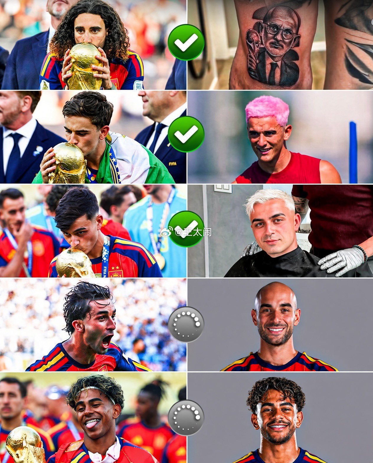 🏆   🇪🇸  西班牙的世界杯承诺正在兑现西班牙全队兑现夺冠承诺  🤞 
