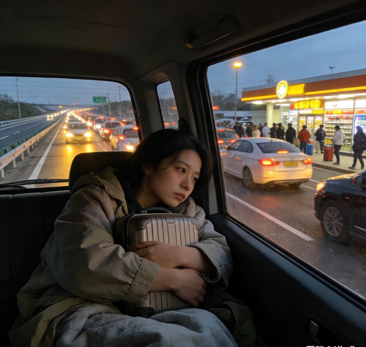 网友谈女子从成都打顺风车回广州上班
春节返工潮，一段跨越1500公里的顺风车旅途