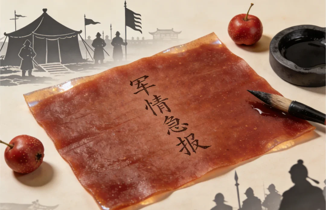 在清朝，果丹皮被用于传递情报？