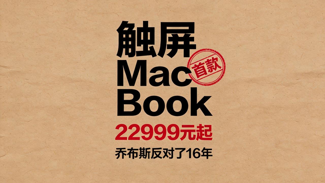 16 年前，乔布斯当着全场观众嘲讽触屏笔记本：“演示的时候看着很酷，用不了多久，