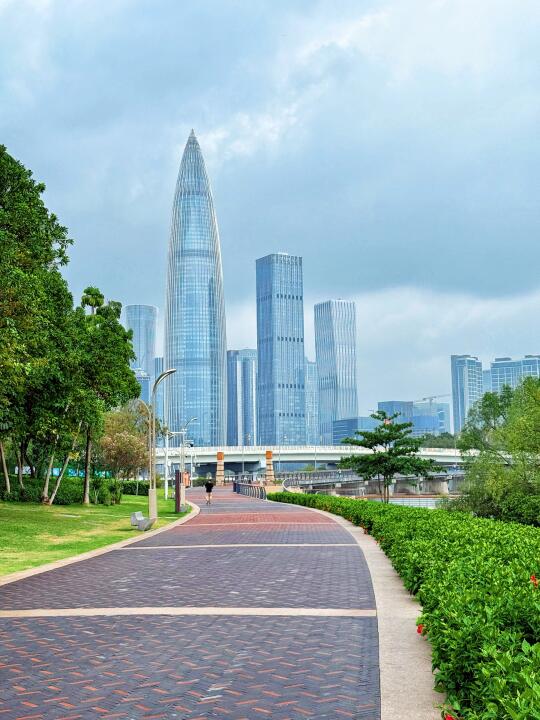 强烈推荐你去深圳湾公园沿海骑行‼️