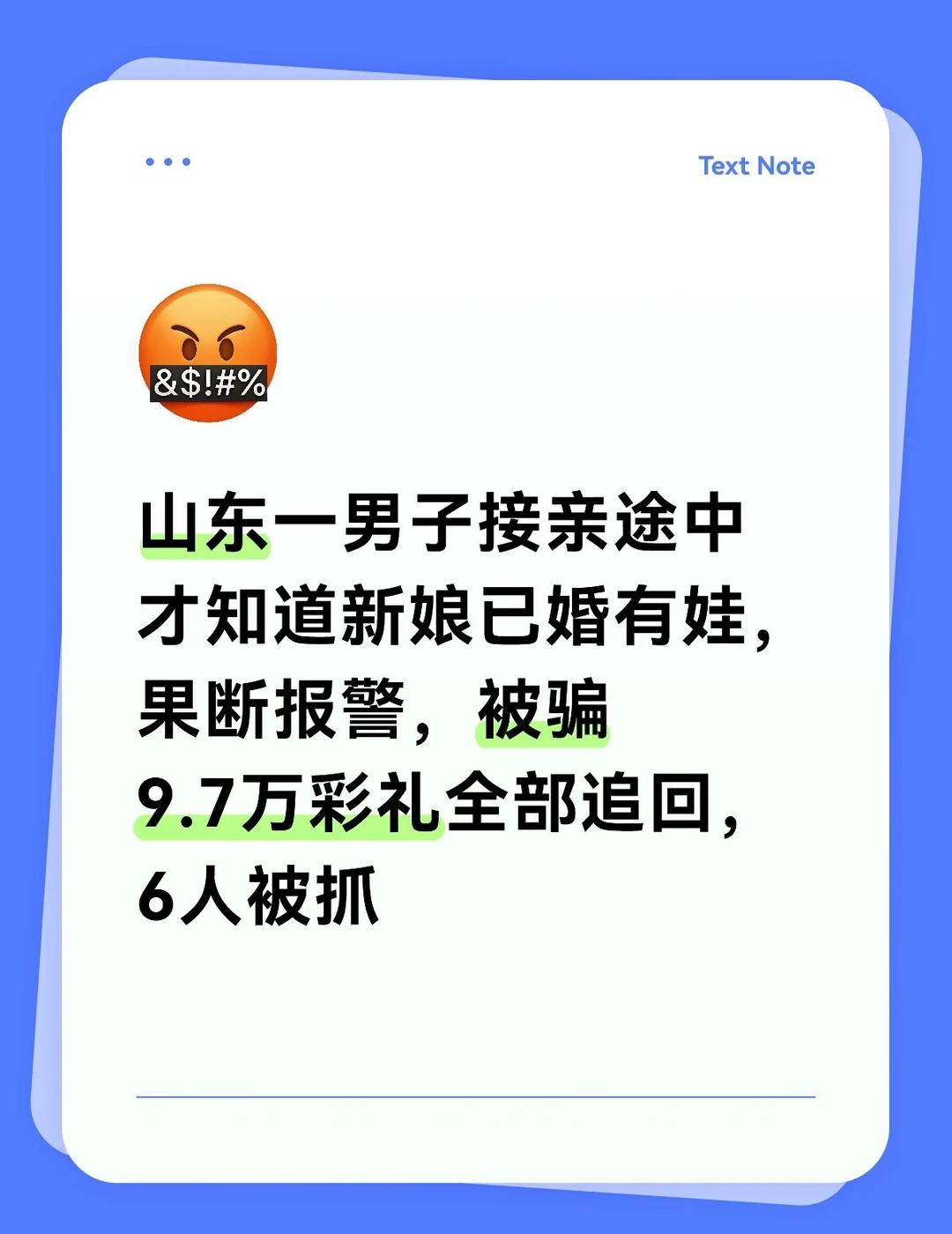 近日，山东莘县公安局董杜庄派出所重拳出击，成功打掉一骗婚团伙，6名犯罪嫌疑人全部