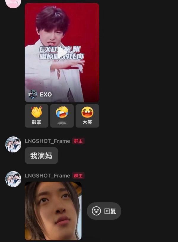 🦞团站在群里这么飒吗直接点评其他明星 