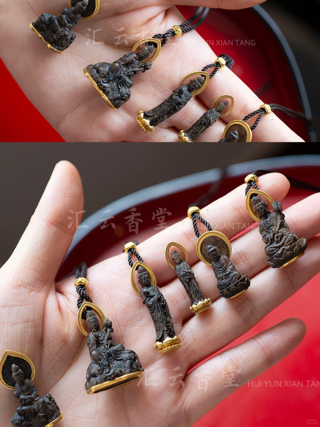 精品沉香观音，集合照啦！小而精❗️❗️❗️