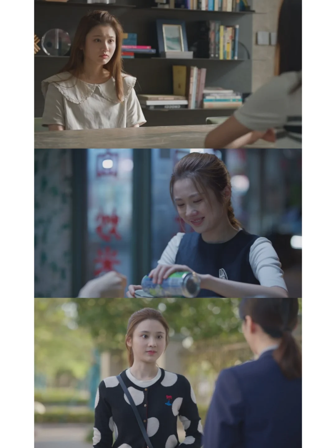 何悯鸿不发癫时很美，张慧雯是最适合扎马尾的女演员
虽然何悯鸿的角色很奇葩，但好在...