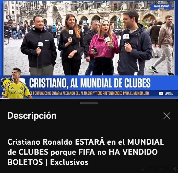 C罗[超话] ESPN 在欧冠决赛预告中谈论克里斯蒂亚诺·罗纳尔多。他们提到克里