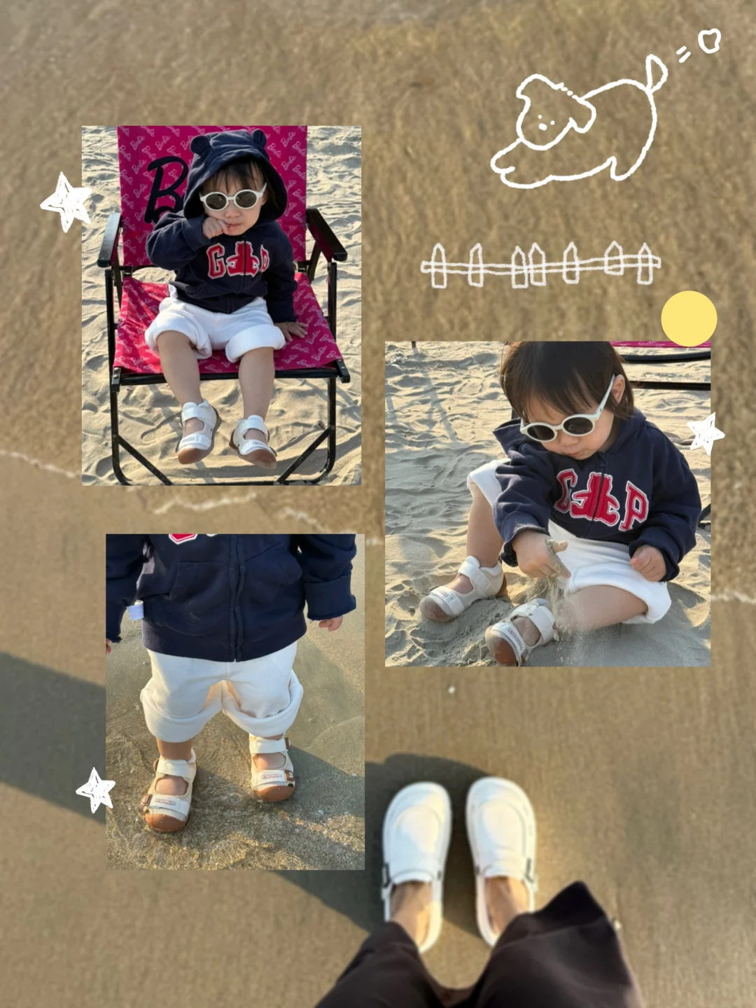 1岁+宝宝海边穿搭🏖️夏天就是要玩水啊～