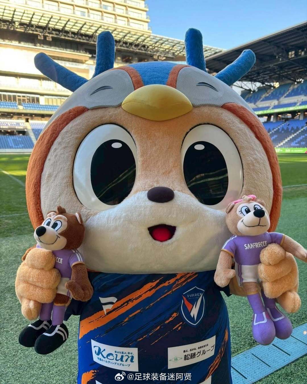 我希望我能見到 Rainen Sanche 和 Frecce ☺️J联赛