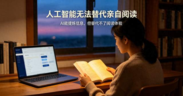 人工智能无法替代我们“亲自阅读”