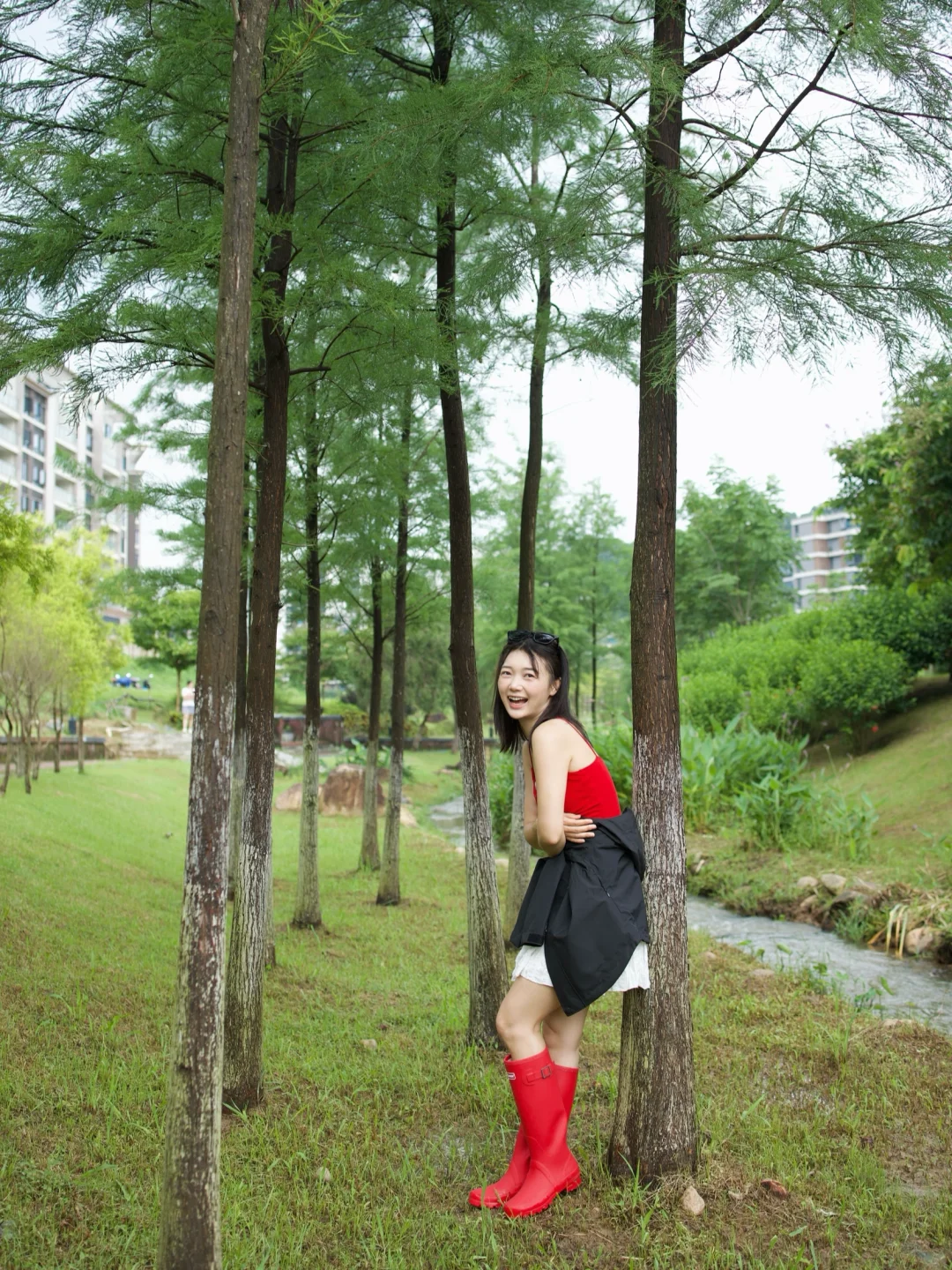 夏天真的很需要一双美丽的雨鞋 😍