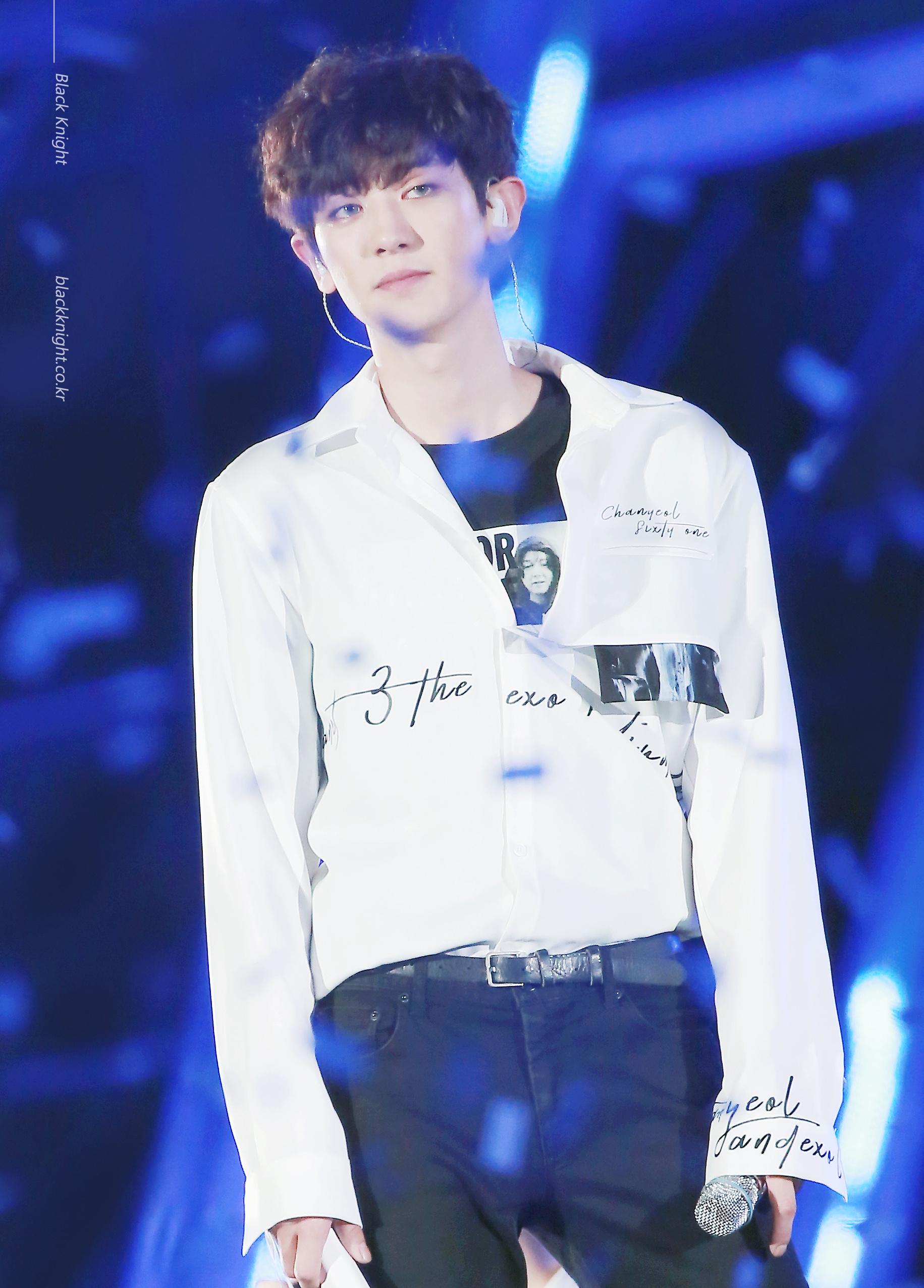 #朴灿烈[超话]#170527 首尔安可演唱会 ©blackknight ​​​