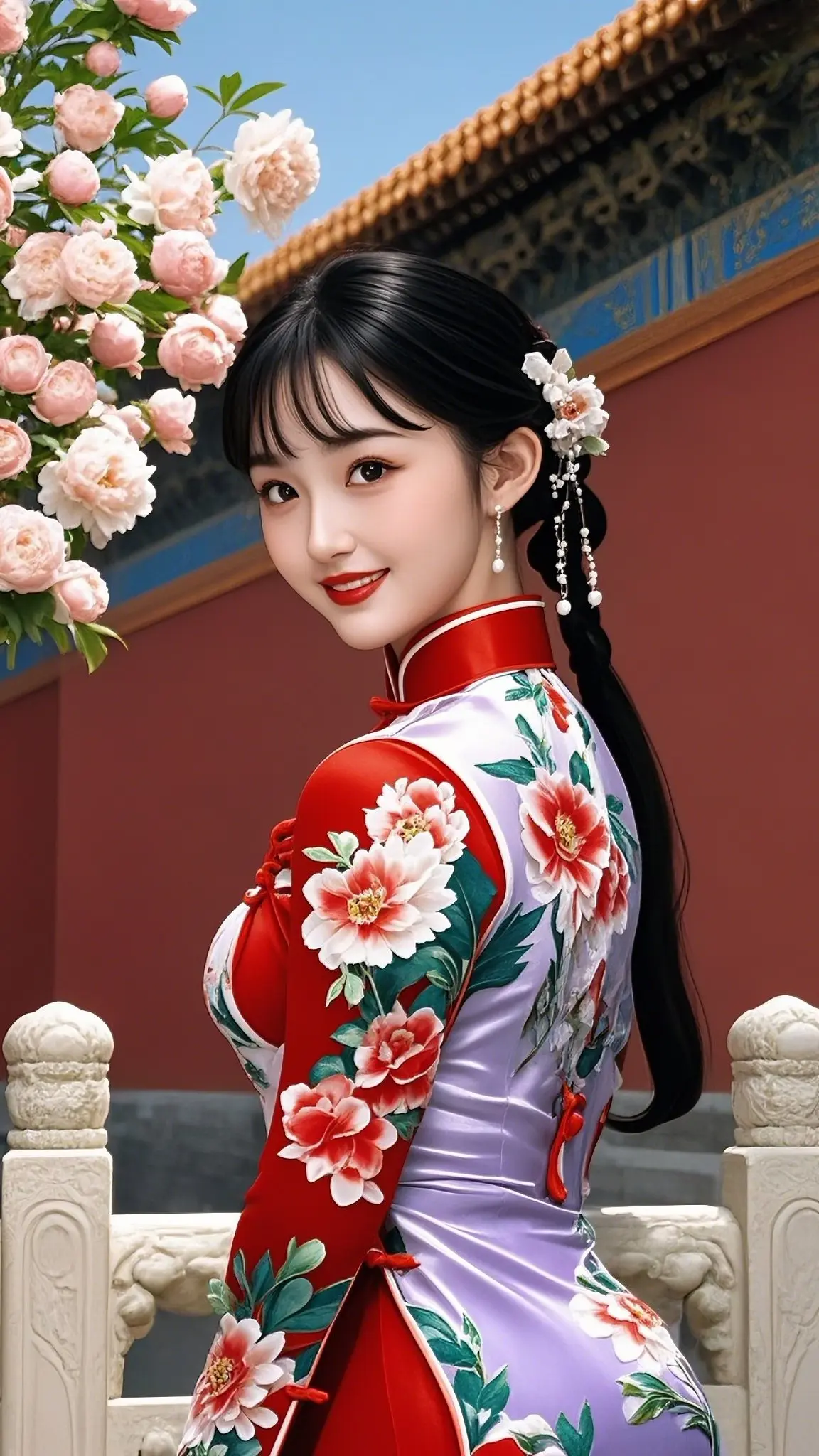 国风古韵 旗袍 旗袍美人 秀出新国风 这也太好看了