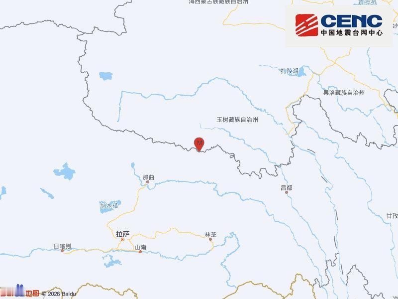 又震了。

青海玉树杂多县，4.2级，震源深度10公里。但这根本不是孤立的一下，
