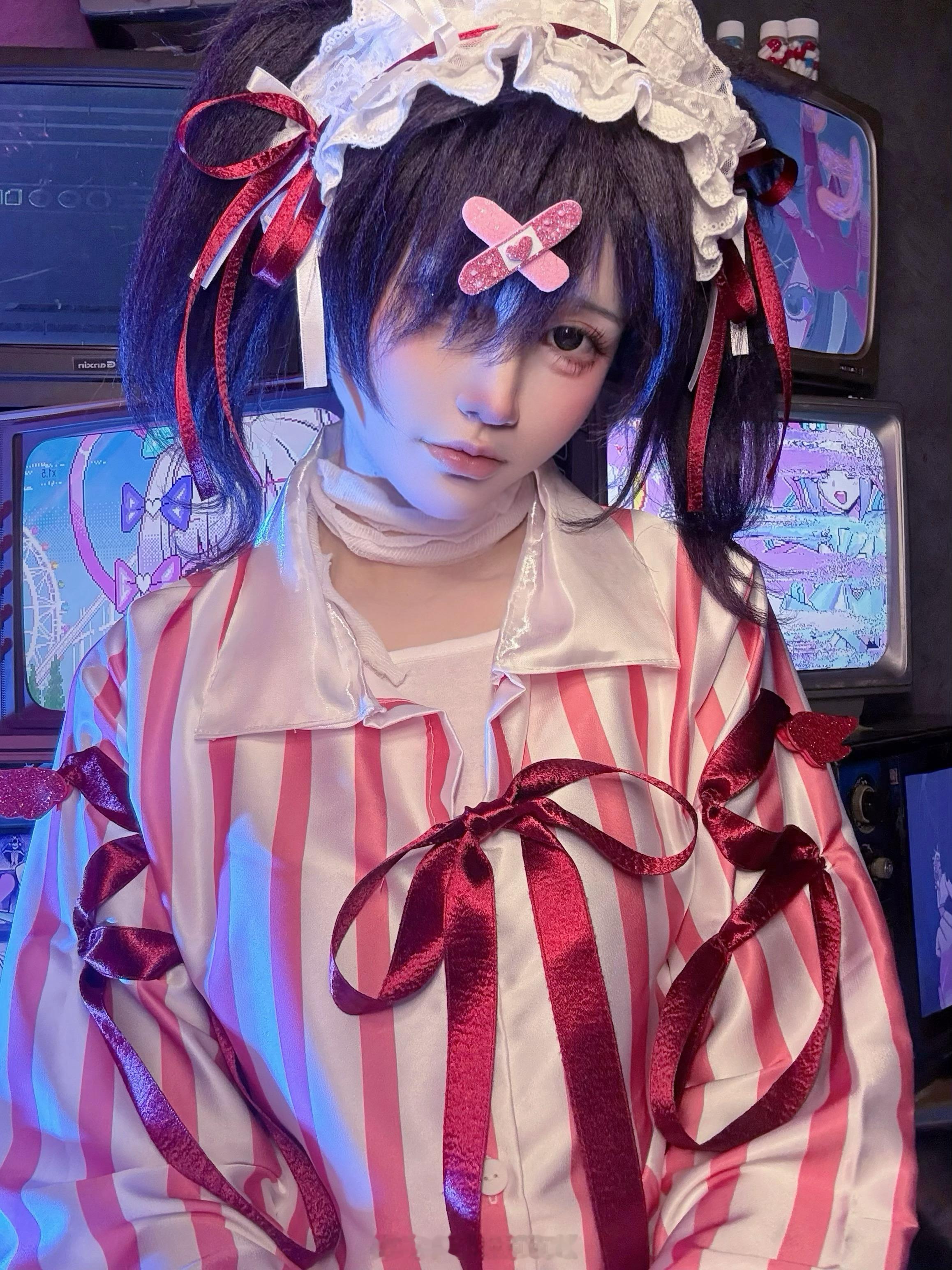 cosplay  即使现实坏掉了我仍然想留在这里出了天使疗愈版本的糖糖！26号在