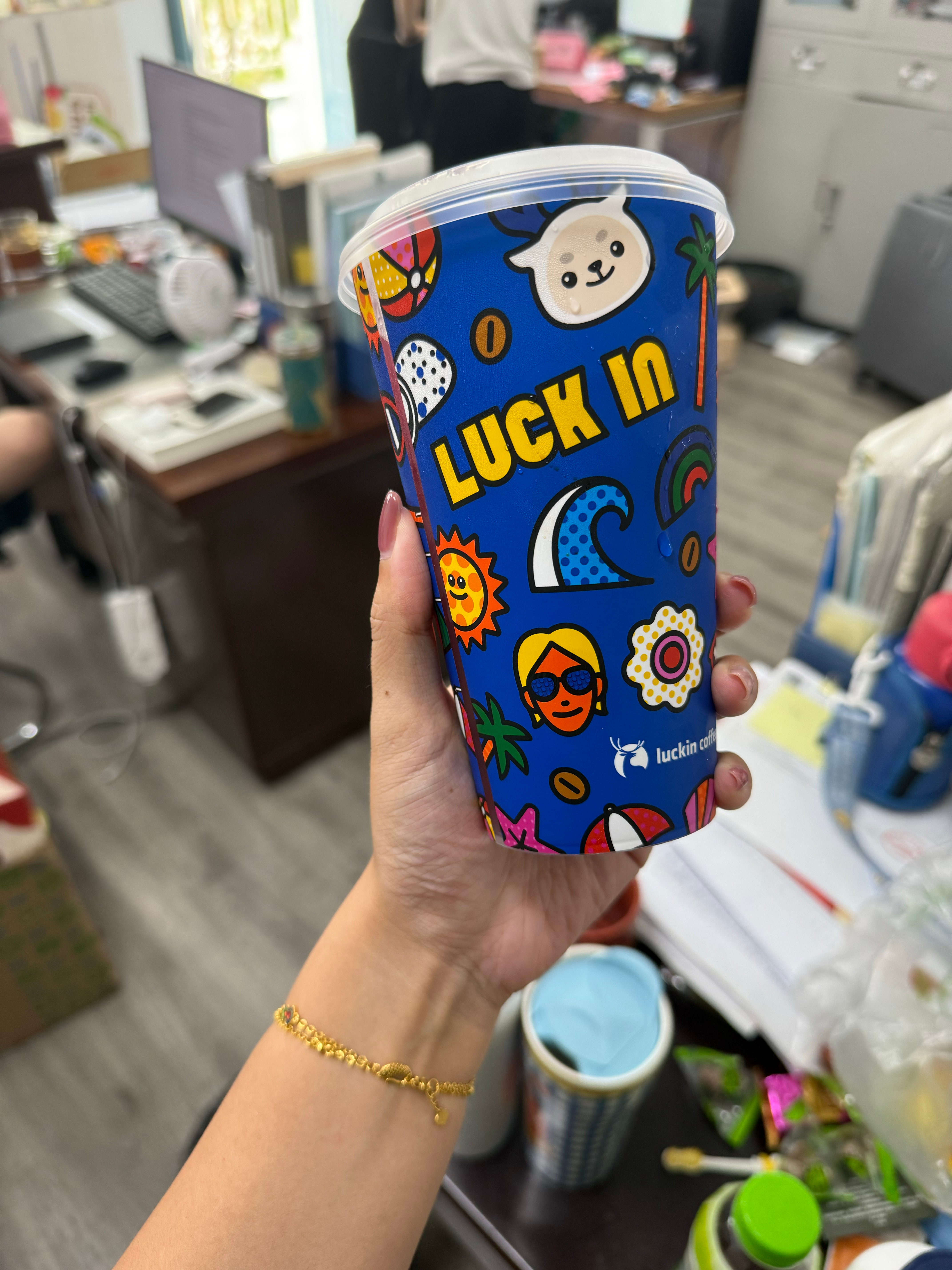 好可爱的杯子！ 