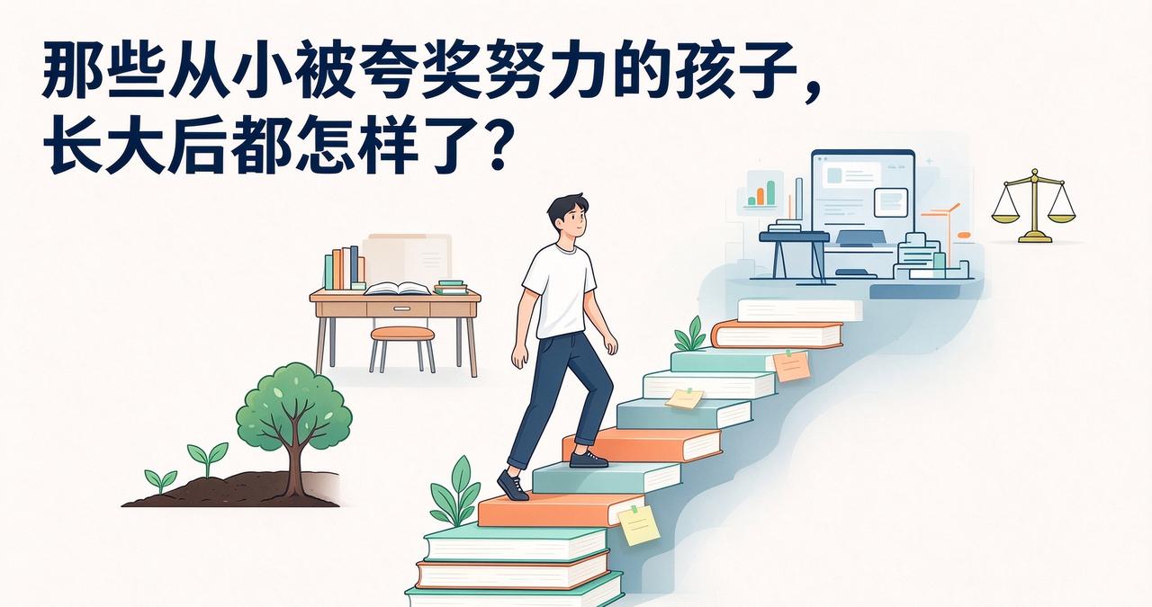不少家长都听过养育圈这句 “标准答案”：别夸聪明，要夸努力。

道理听着没毛病：