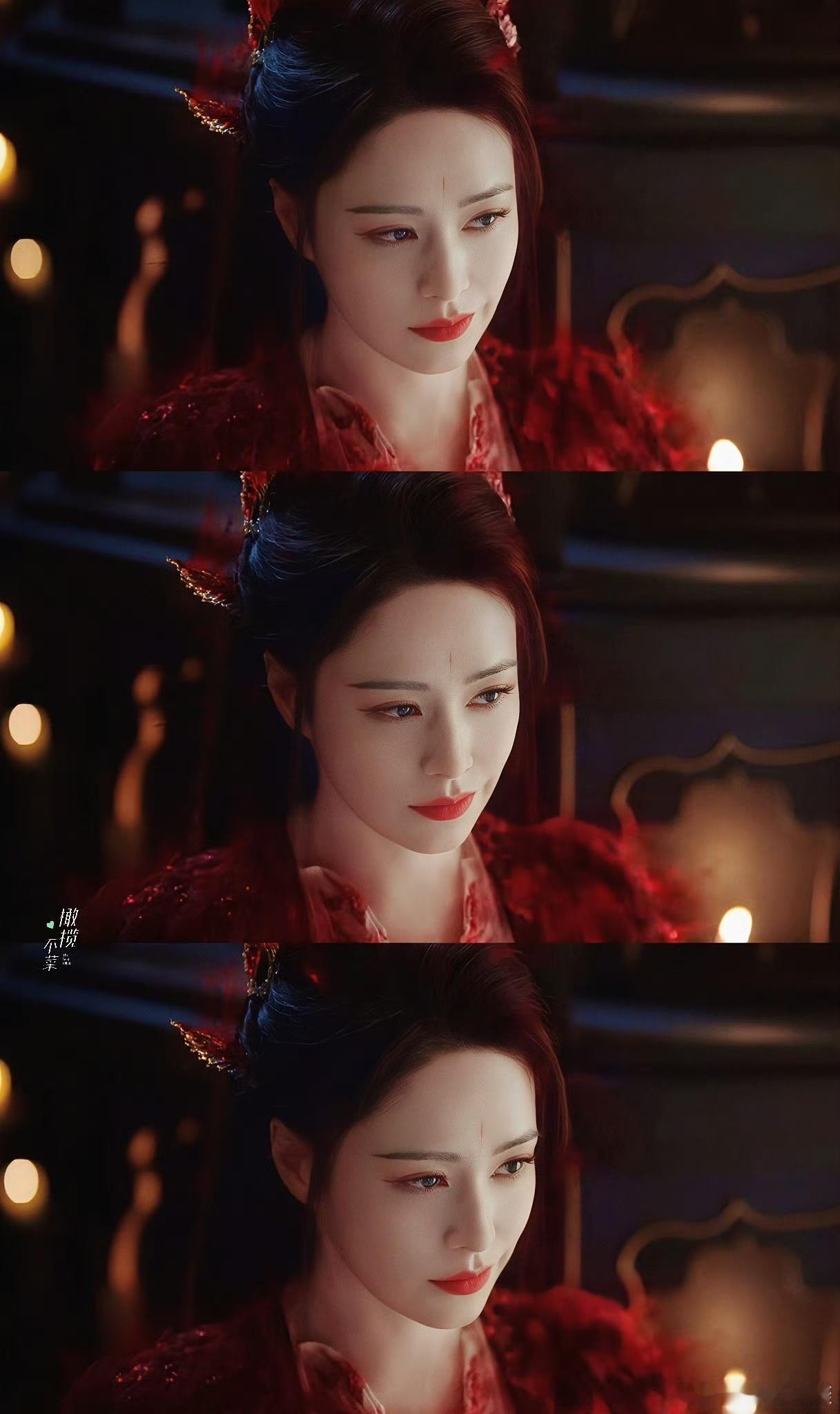 爱上阿娇简直易如反掌  阿娇的古装扮相宛如从画中走来，美得动人心弦，怎能不让我深