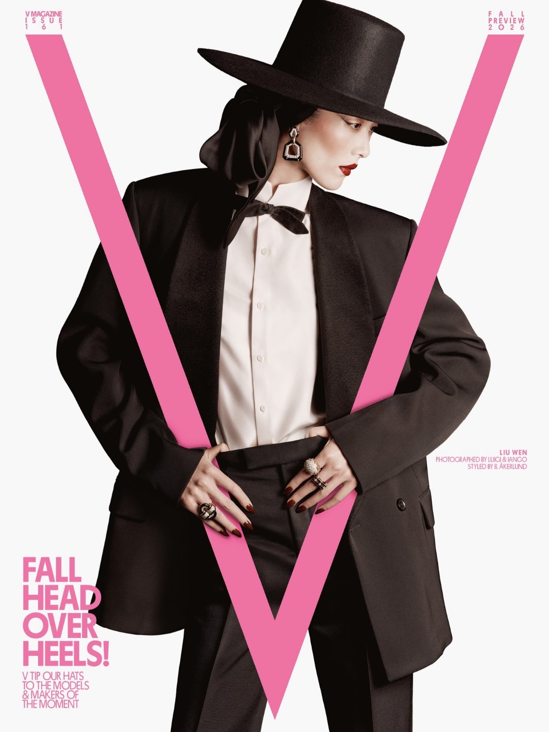 刘雯V Magazine更新！两张封面！ 