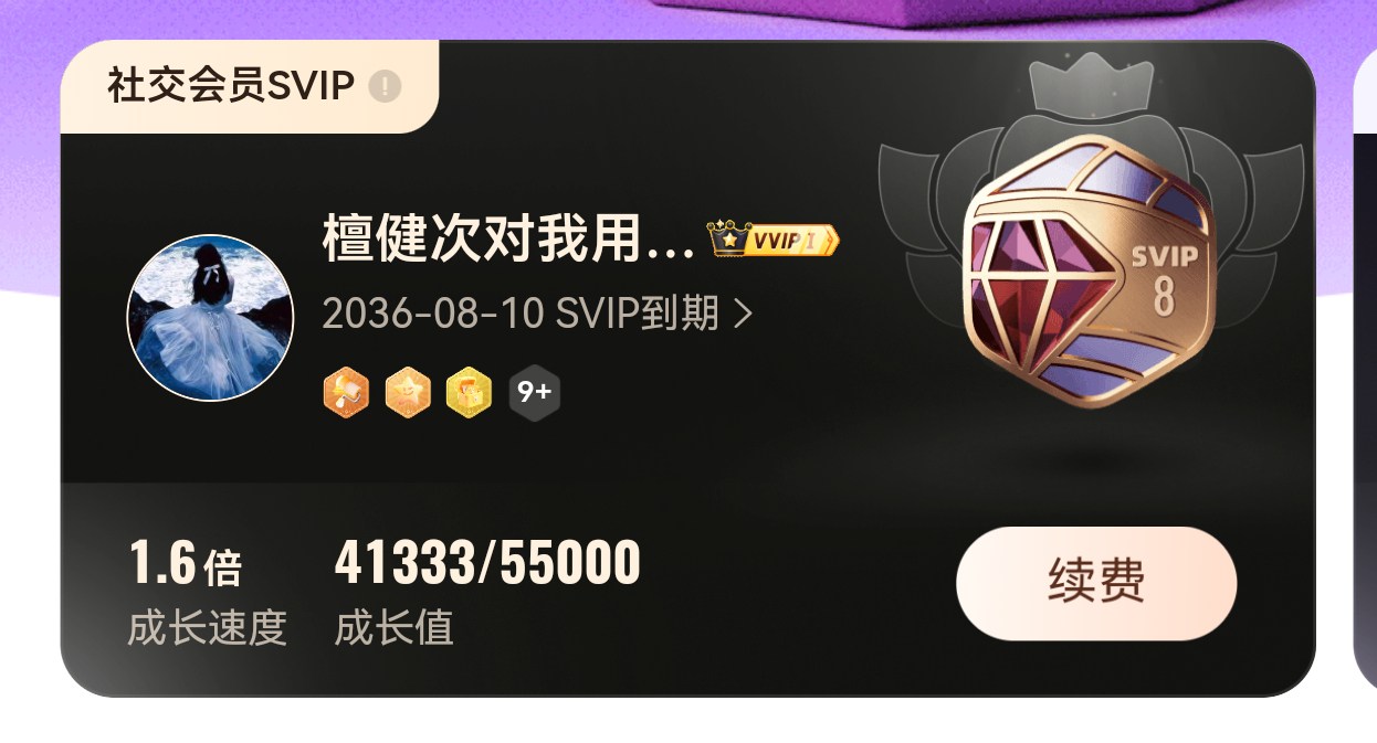 那个创作活力分追星号没有的意思是直接不给vvip吗，虽然我也不是很在意，但是亖大