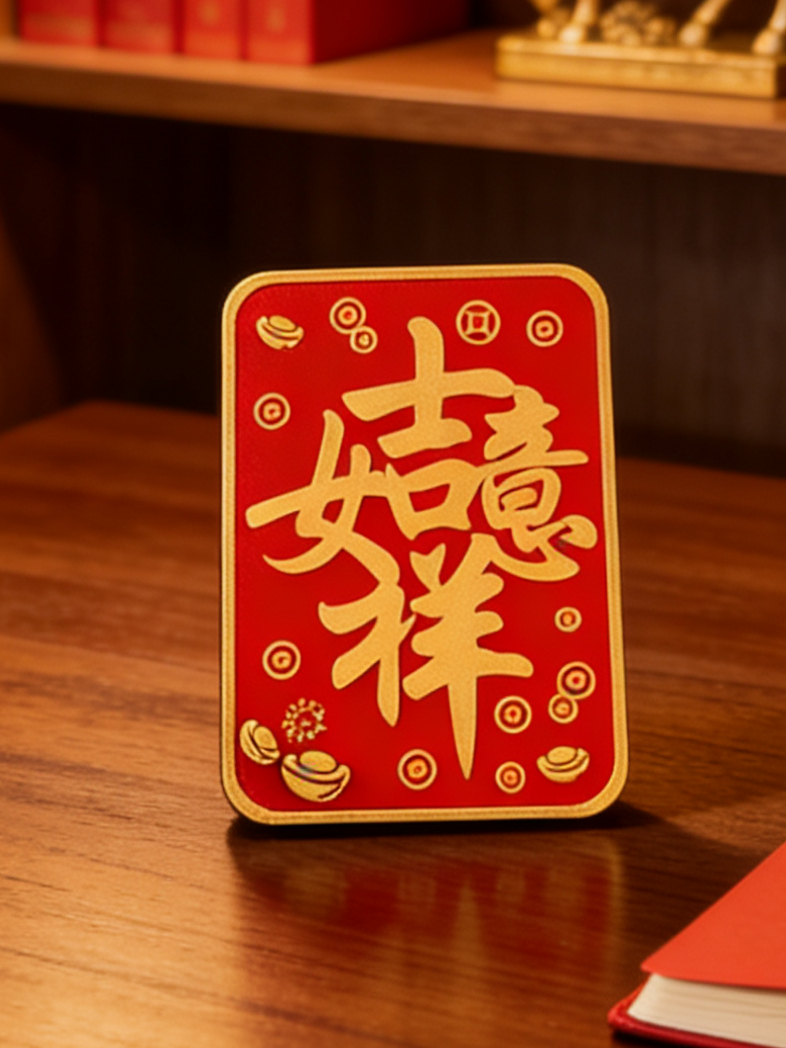 有没有喜欢桌面小摆件的。3D打印，相框里面的内容可以随便换。一套成本4块钱，相框