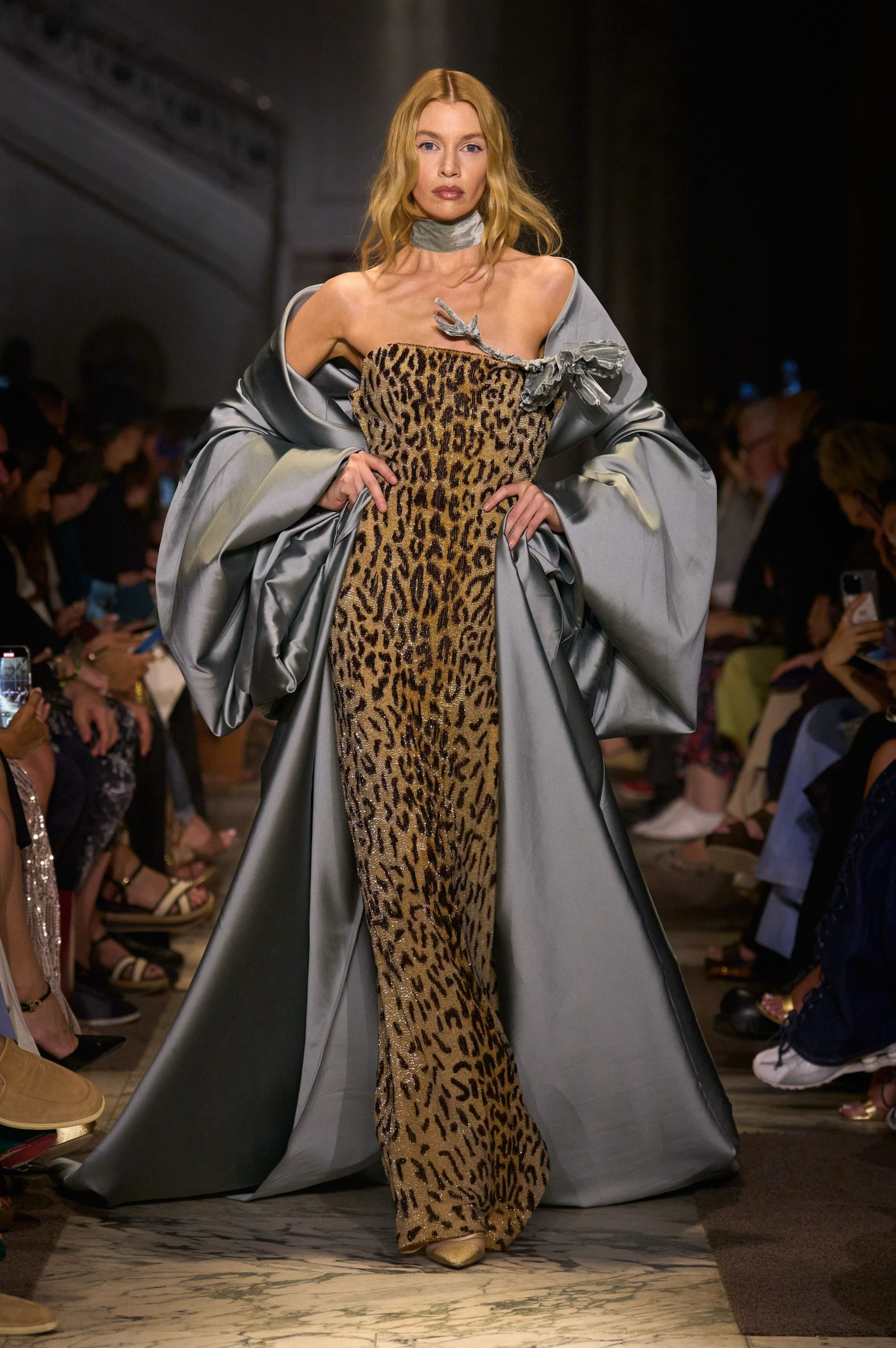 Elie Saab Fall 2025 Couture豹纹的野性之美  🐆🐆