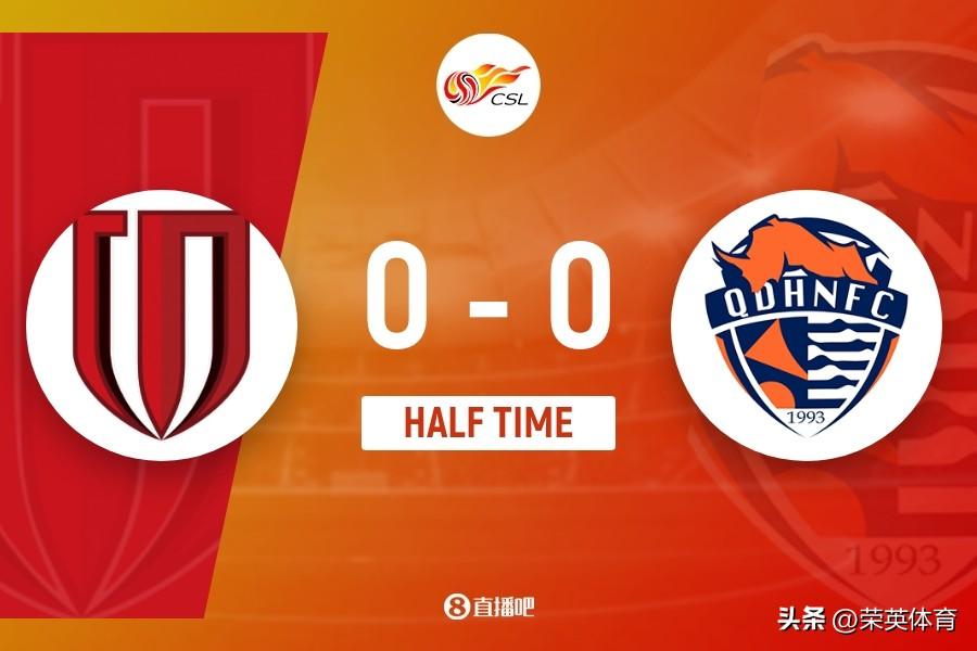 成都蓉城与青岛海牛上半场已经结束！成都蓉城上半场两次立柱，一次单刀被门将扑出！双