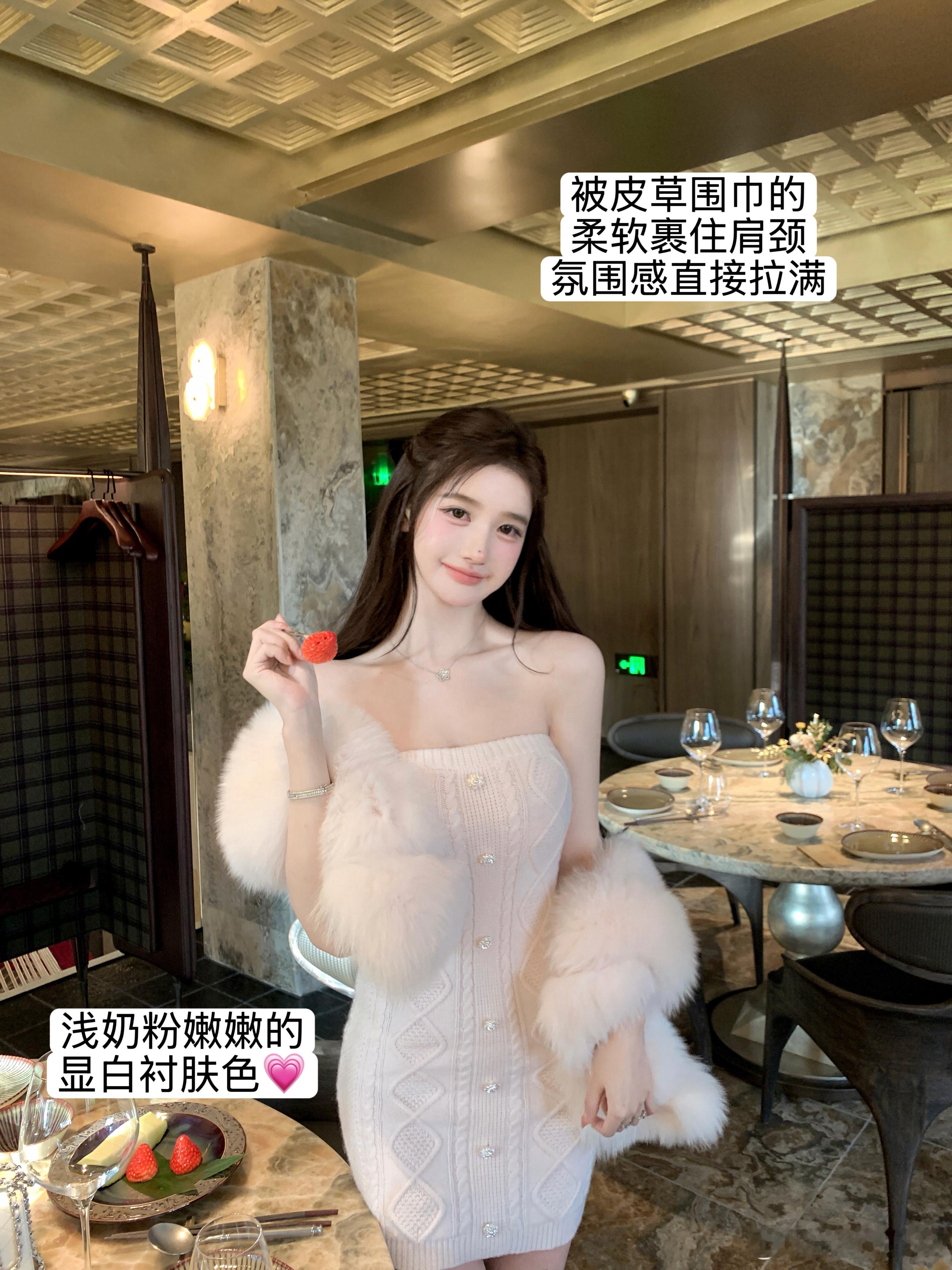 【小奶狐围巾】香香软软小妲己揪只🧚♀美女穿搭生活手记 