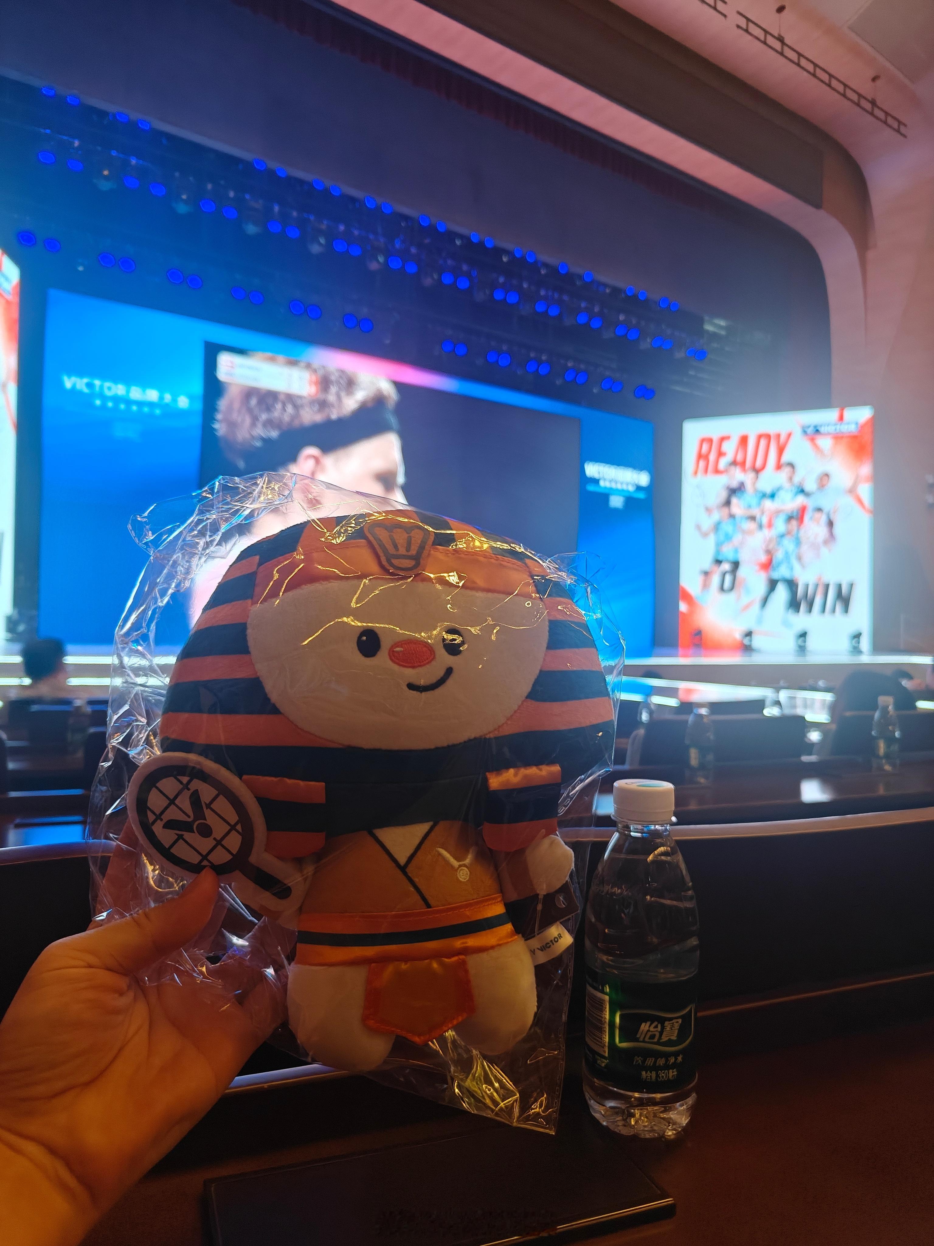 VICTOR品牌大会即将开始这是今年埃及世青赛的Wingo世说新羽