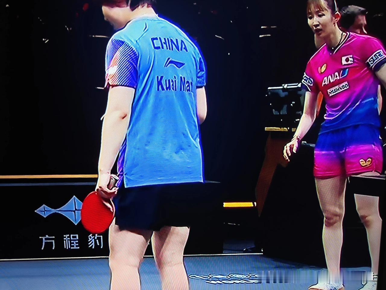 早田希娜自己也不会想到，在打完中国大满贯赛女双决赛后，她赢得了更多中国观众的喜欢