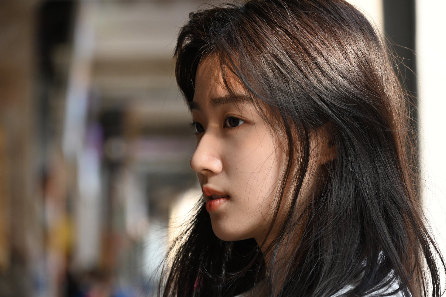 🤍青涩时期的女孩卢昱晓
