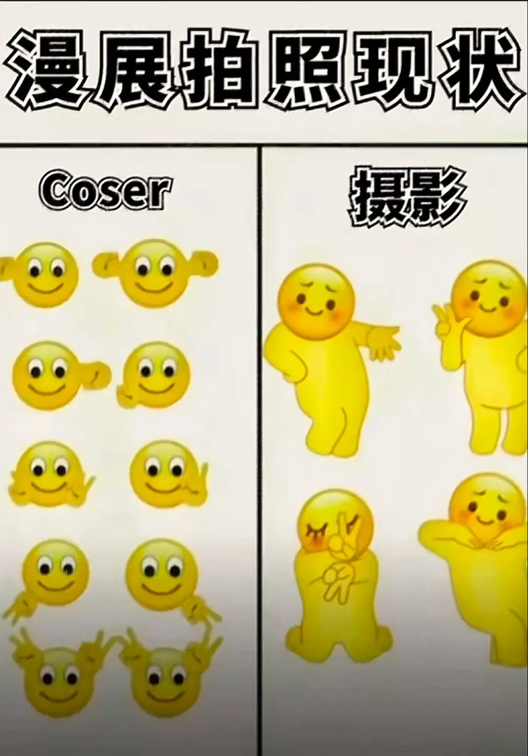 指导了半天的动作不如摄影随便一扭。谁分的清谁才是coser了