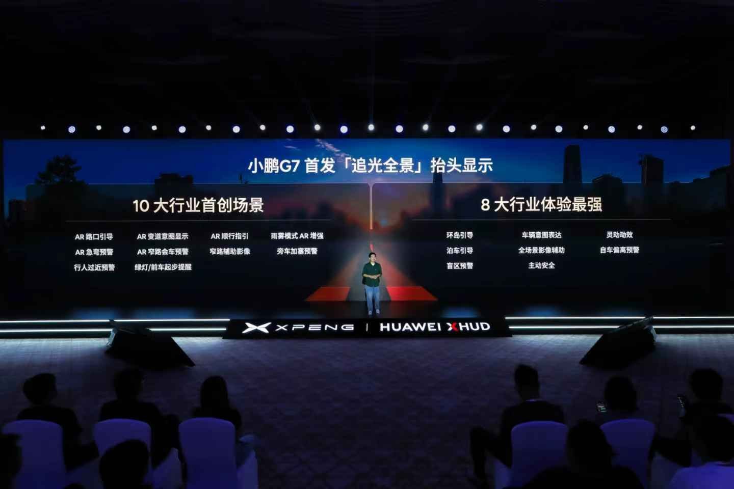 小鹏「追光全景」抬头显示，AR-HUD界的六边形战士！10大行业首创落地场景+8
