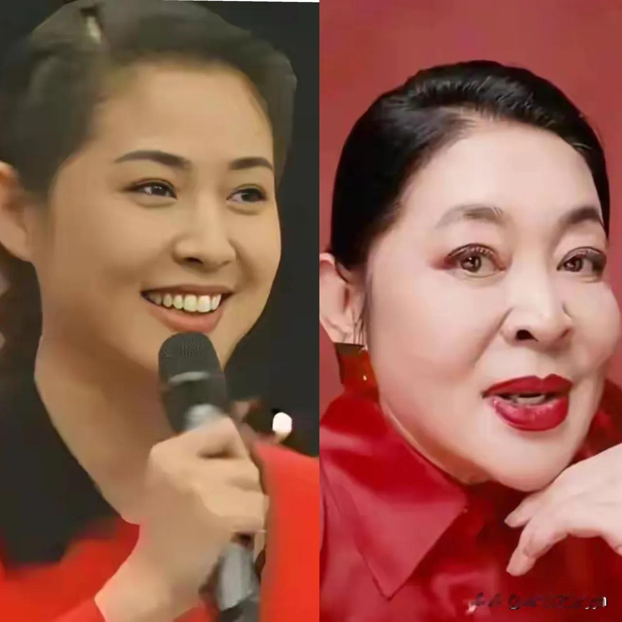 年轻时的倪萍。端庄大气,羞涩可人,什么时候潸然泪下,什么时候和蔼可亲,情绪表达控