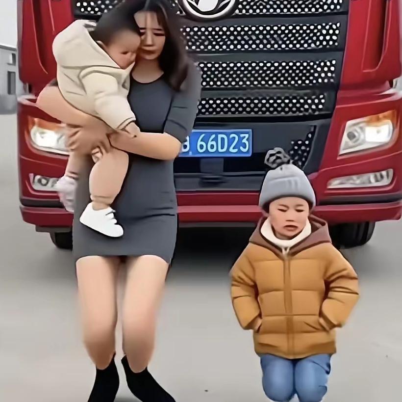 你能想象吗？一位看似柔弱的女子，在丈夫离世后，没有被打倒，而是独自挑起生活的重担